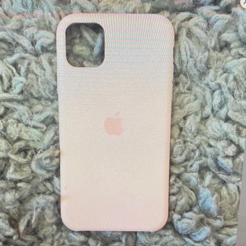 Apple Soft Pink Silicone Phone Case